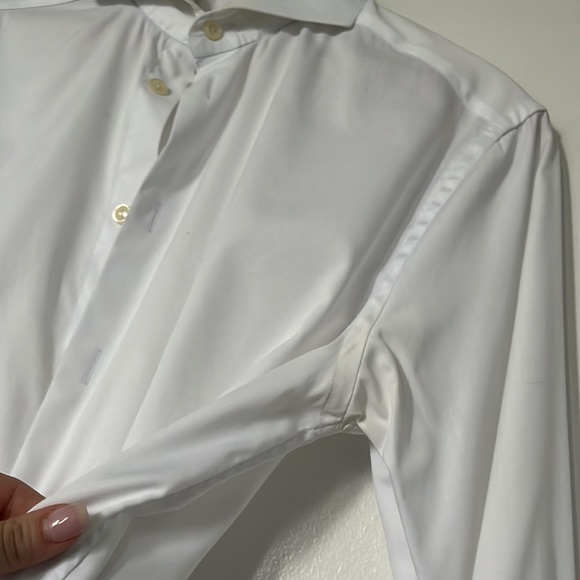 Eton super slim dress shirt in size 15.5 neck - Picture 8 of 9